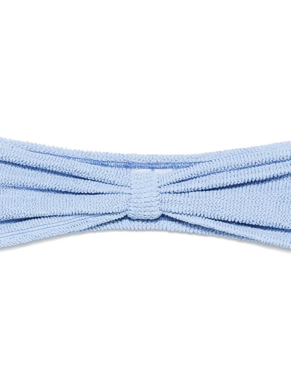  Hunza G Knot Front Bikini - Blue 