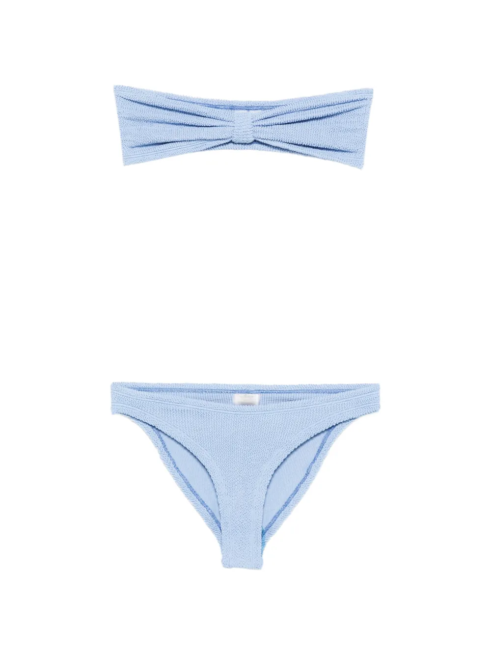 Hunza G Bikini con nodo - Blu