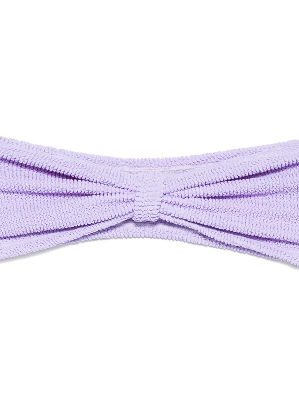  Hunza G Knot Crinkle Bikini - Purple 