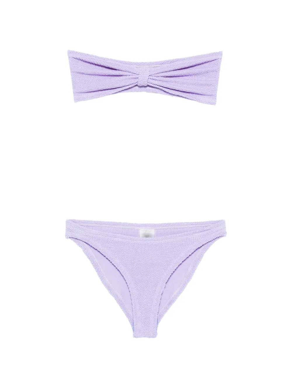 Hunza G Bikini con nodo - Viola
