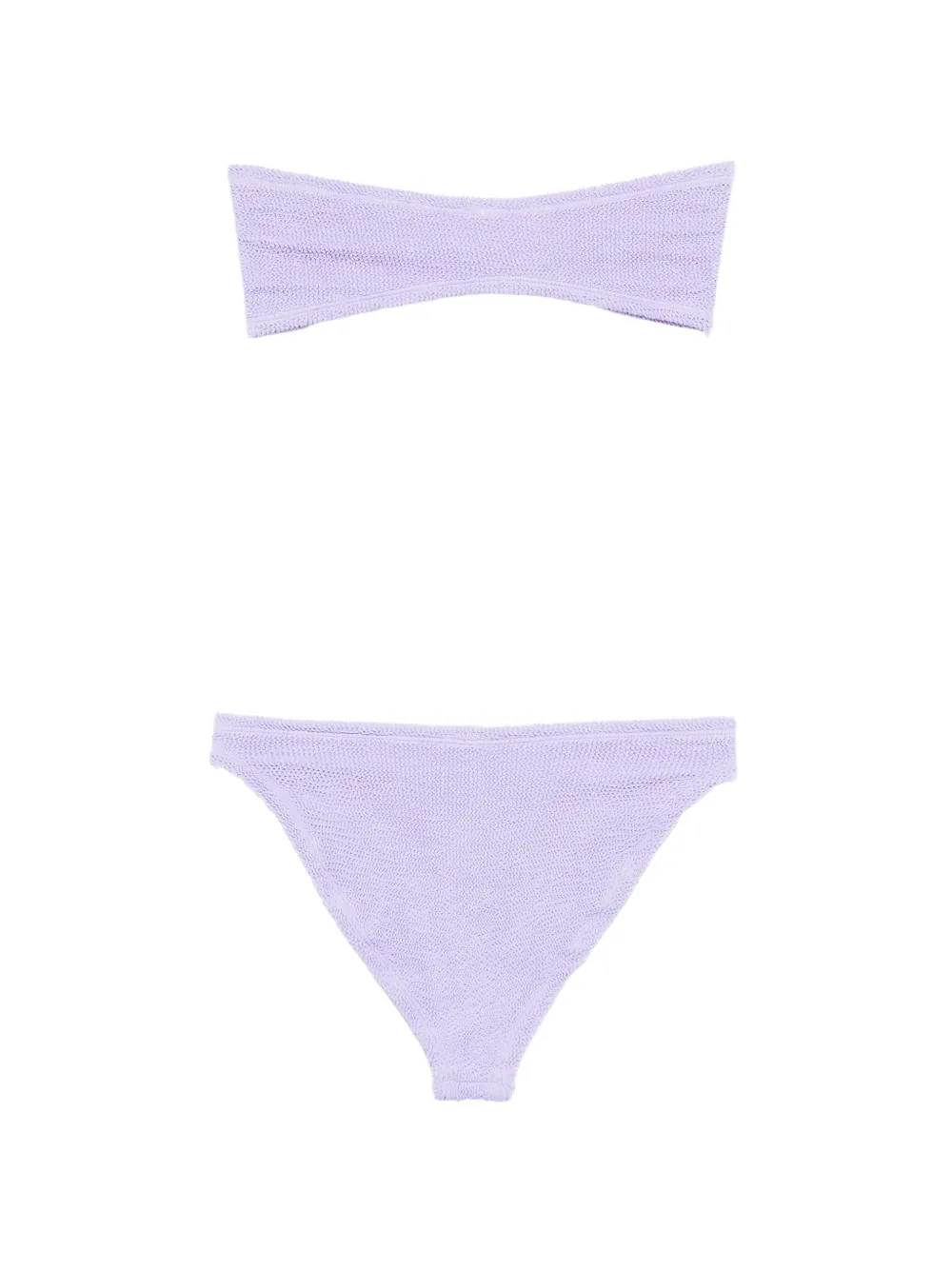  Hunza G Knot Crinkle Bikini - Purple 