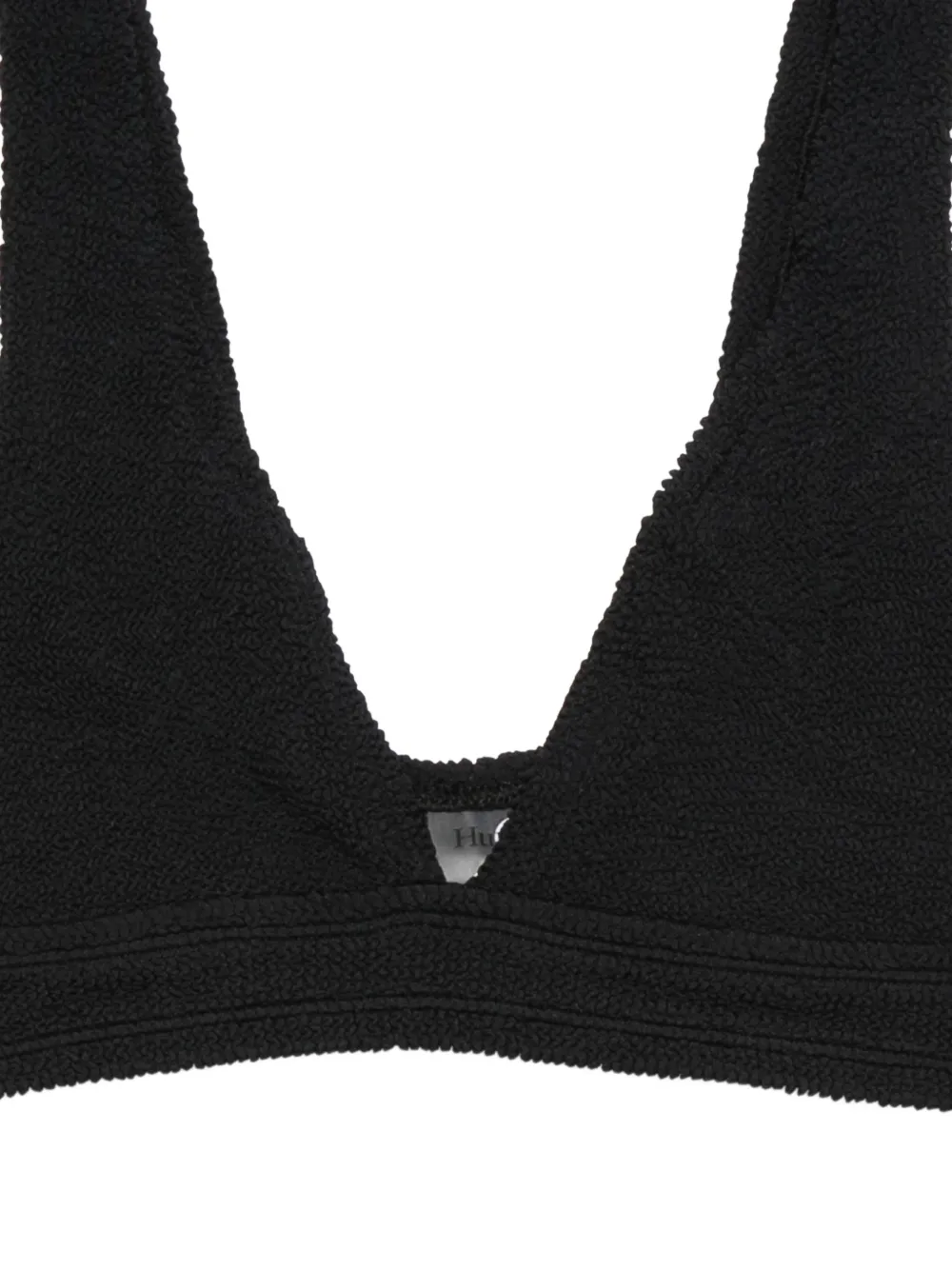 Crinkle V-Neck Swimwear