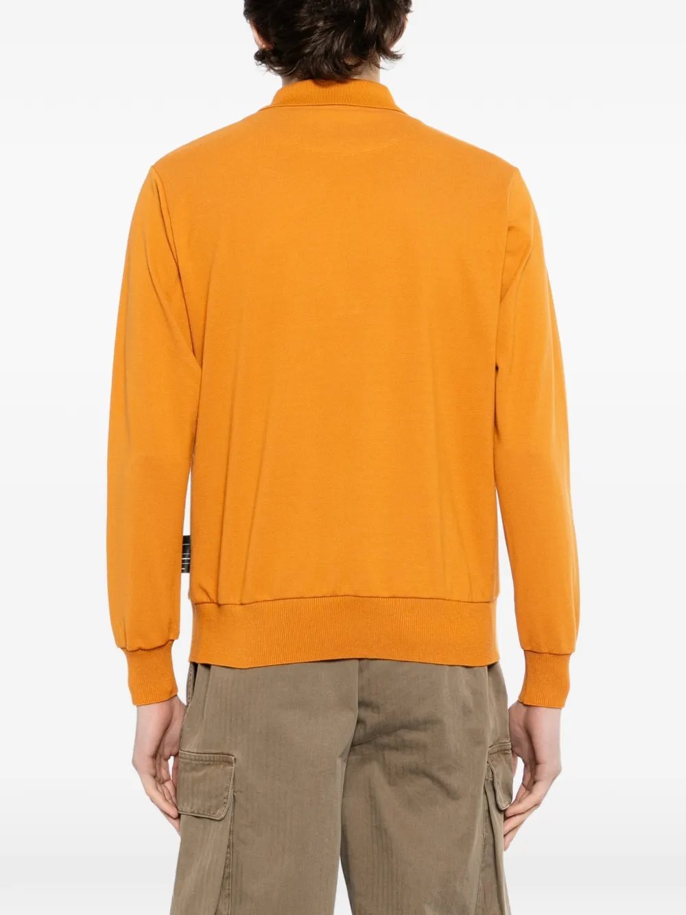 Undercover Katoenen poloshirt Oranje