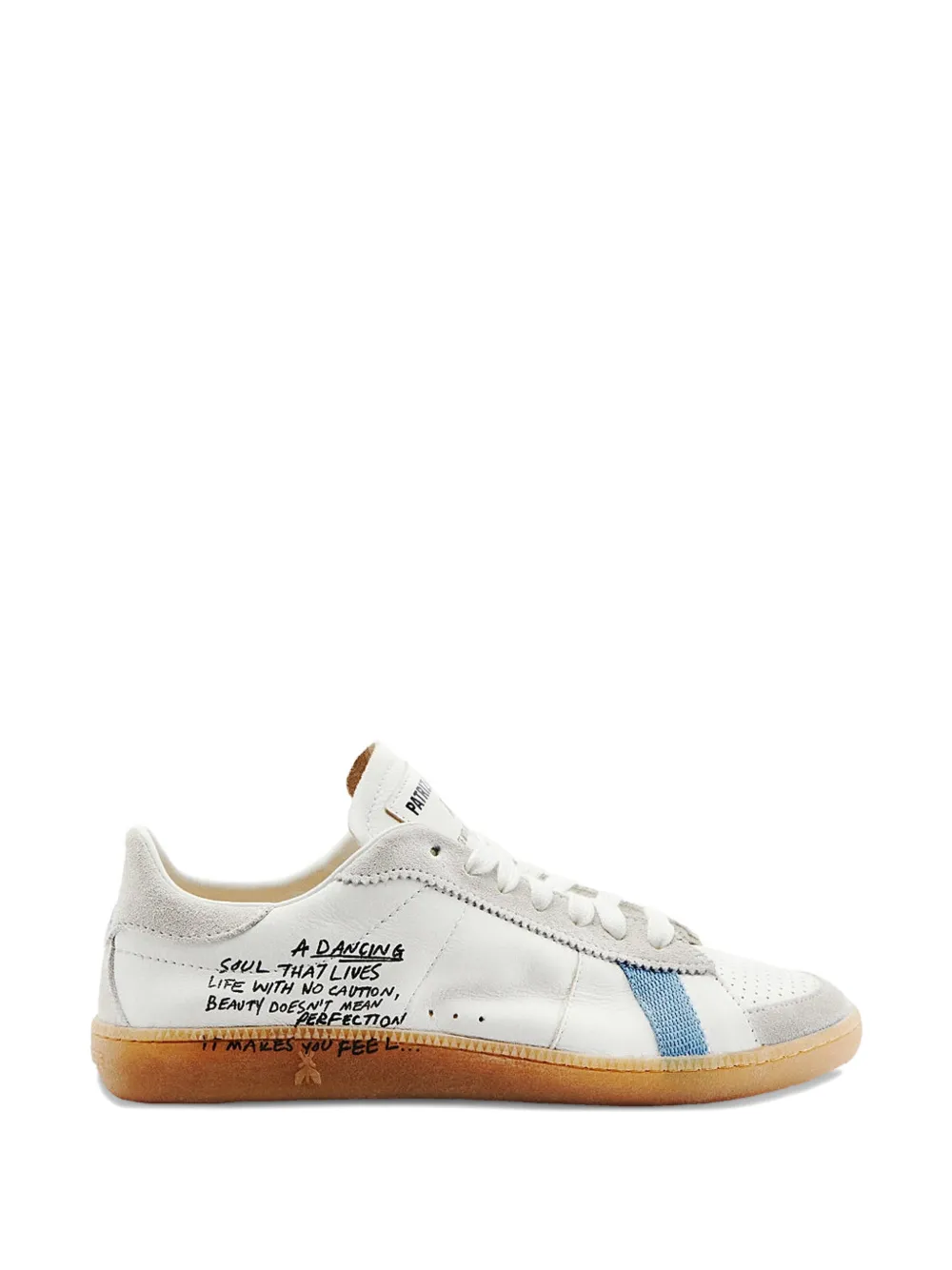 Patrizia Pepe Skin stripe sneakers - Bianco