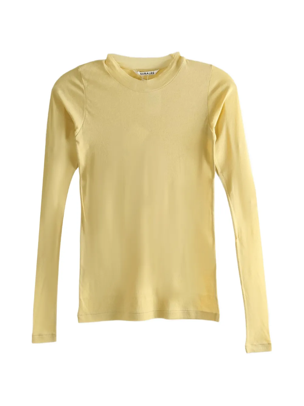 Auralee long-sleeve T-shirt - Giallo