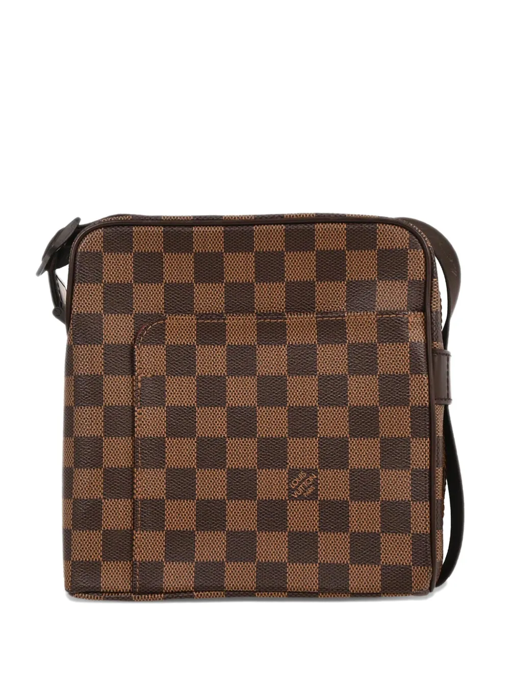 Louis Vuitton Pre-Owned 2004 PM Olav Damier Ebène shoulder bag - Marrone