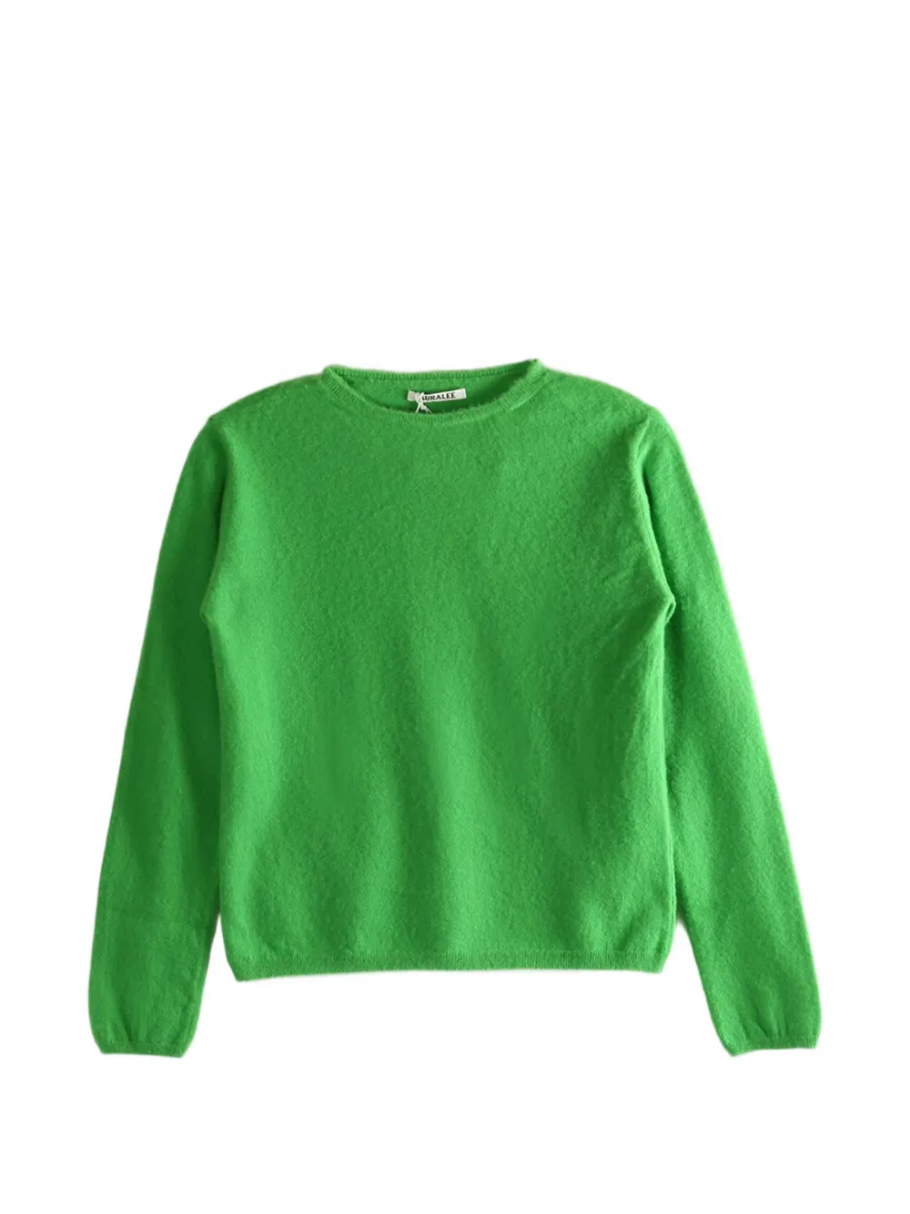 Auralee round neck knitwear - Verde