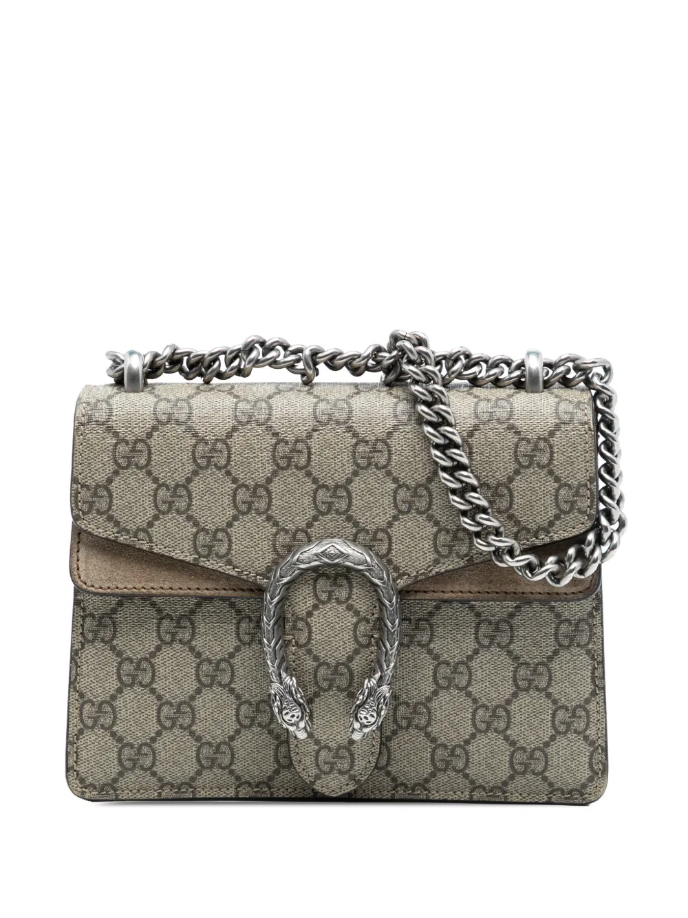 Gucci Pre-Owned Borsa a tracolla Dionysus piccola in tessuto GG Supreme 2016-2026 - Marrone