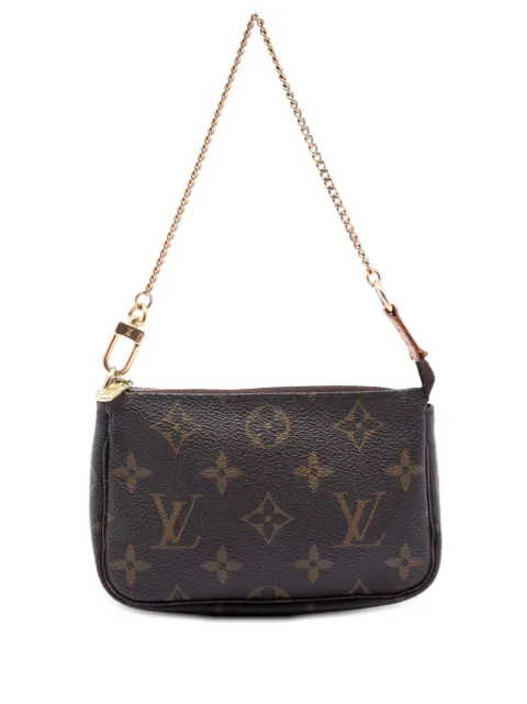 Louis Vuitton Pre-Owned Borsa a mano Pochette Accessoires mini con monogramma 2008