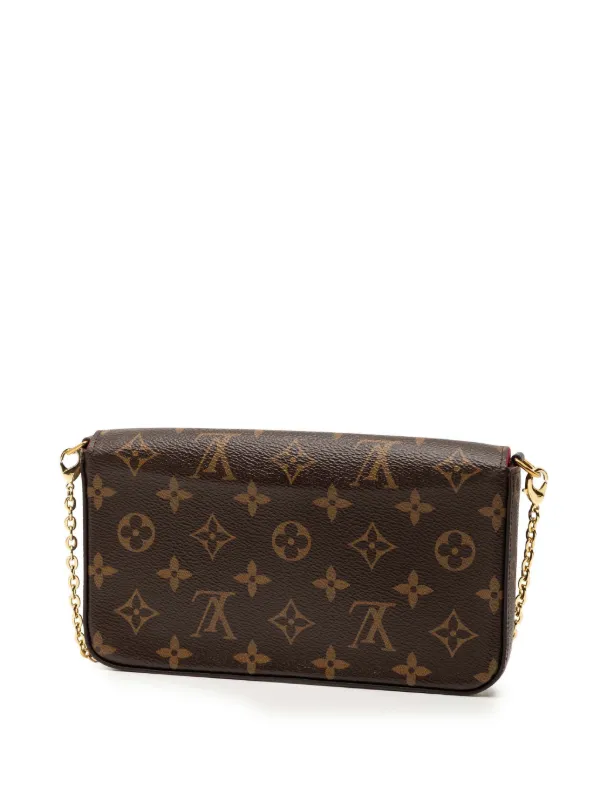 Louis Vuitton Pre-Owned 2017 Monogram Pochette Felicie Crossbody