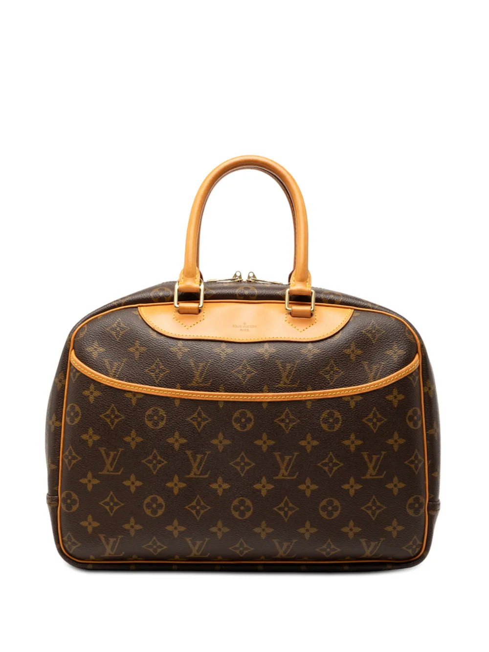 Louis Vuitton Pre-Owned Borsa a mano Deauville con monogramma 1998 - Marrone