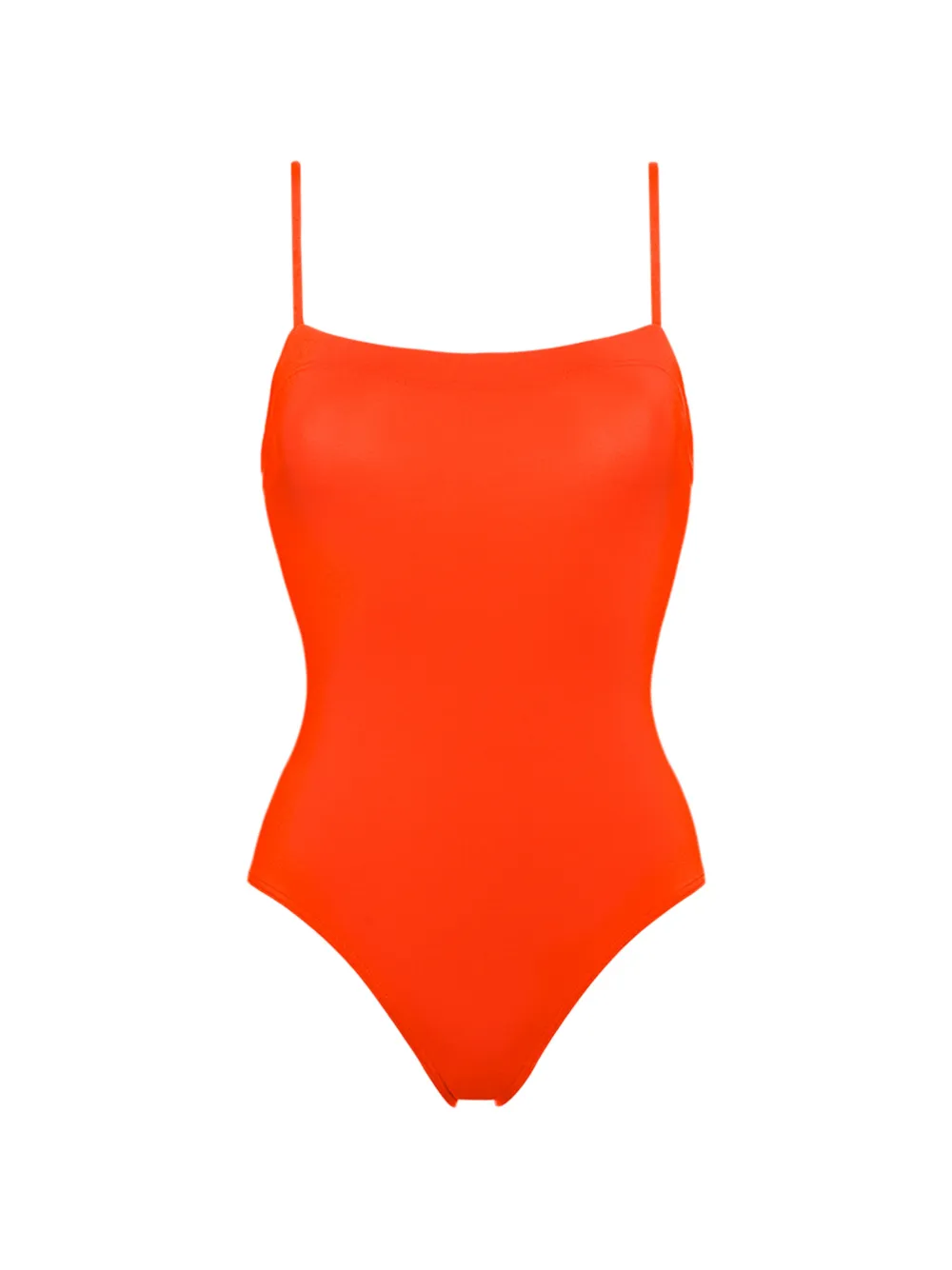 ERES square neck swimsuit - Arancione