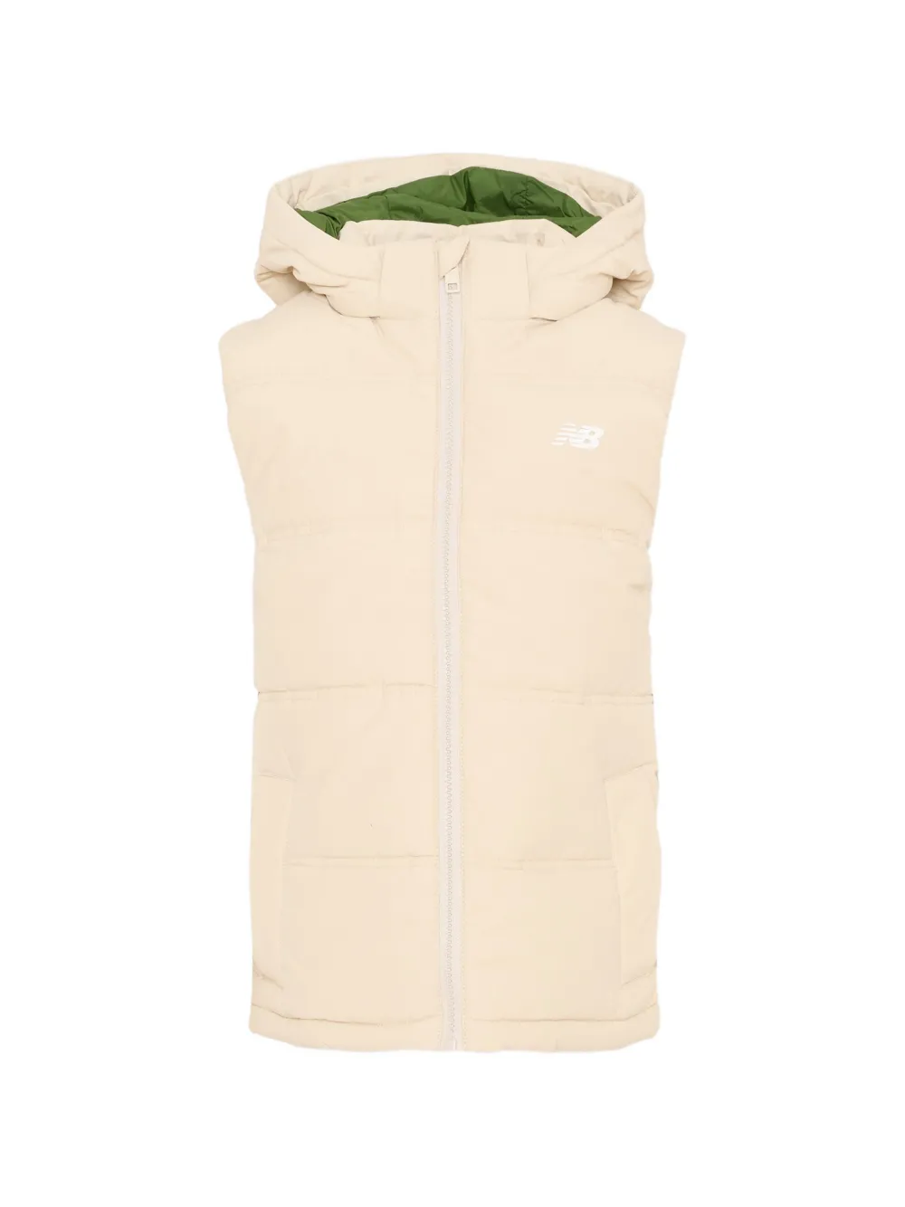 New Balance Kids hooded gilet - Toni neutri