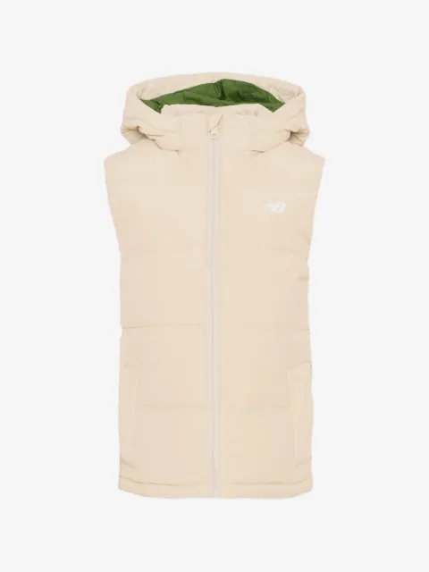 New Balance Kids hooded gilet