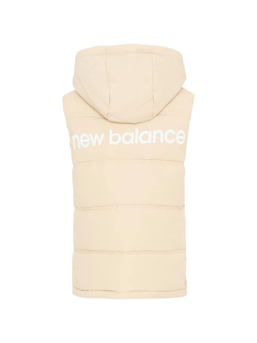  New Balance Kids Hooded Gilet - Neutrals 