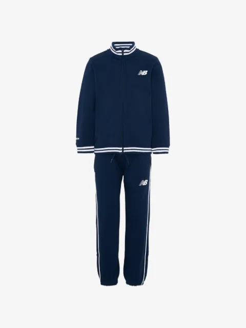 New Balance Kids zip striped tracksuit