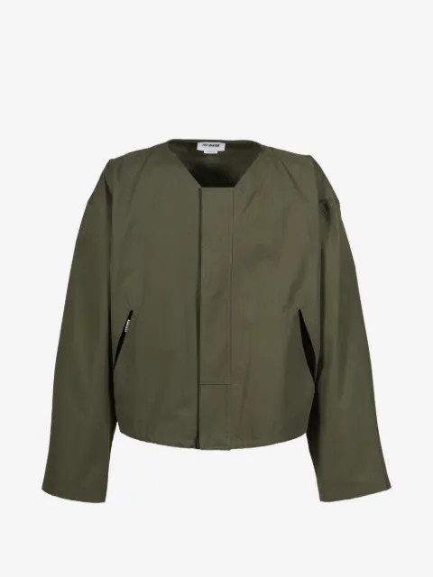 Hed Mayner chamarra con diseño calado