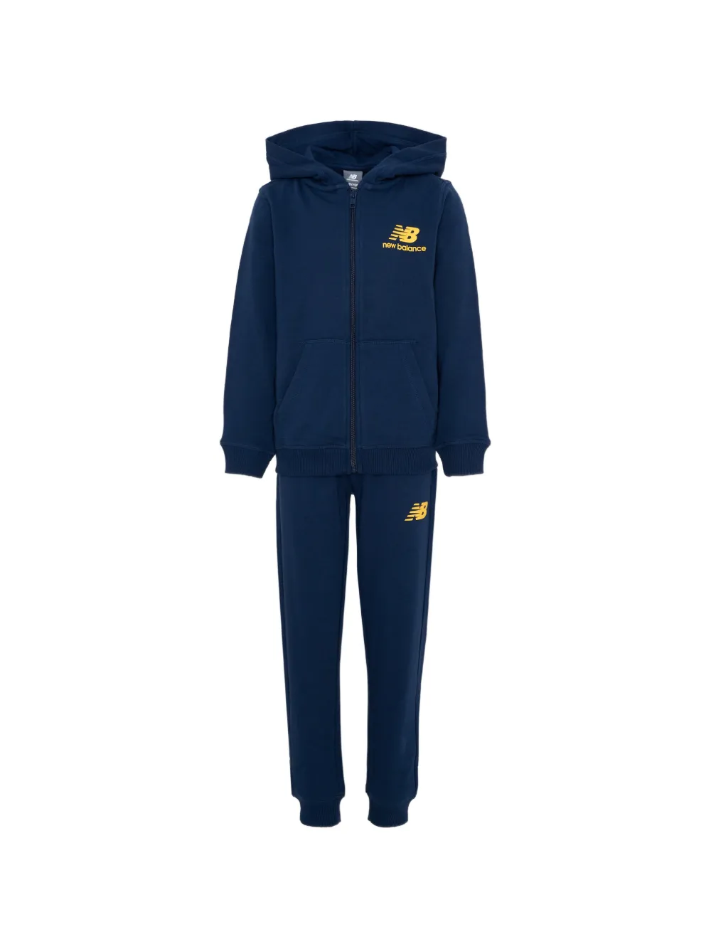 New Balance Kids hooded tracksuit - Blu