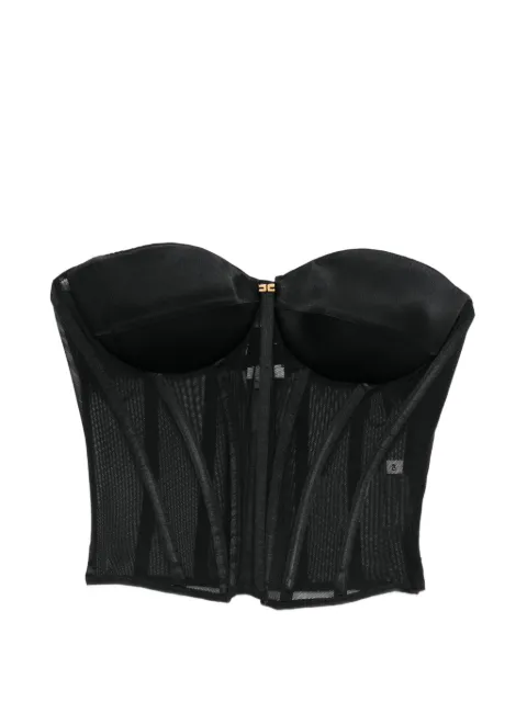 Elisabetta Franchi mesh corset top