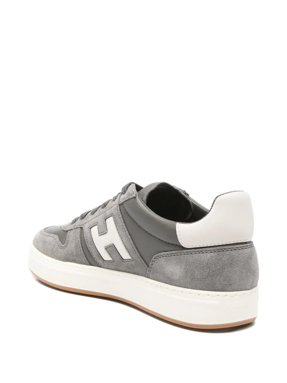 Hogan appliqué sneakers Grijs