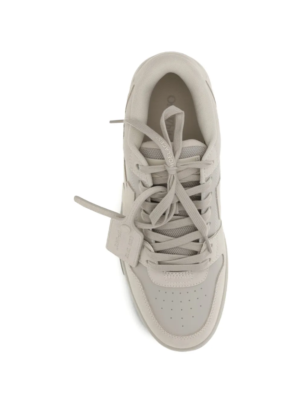 Off-White Out Of Office sneakers met pijldetail Beige