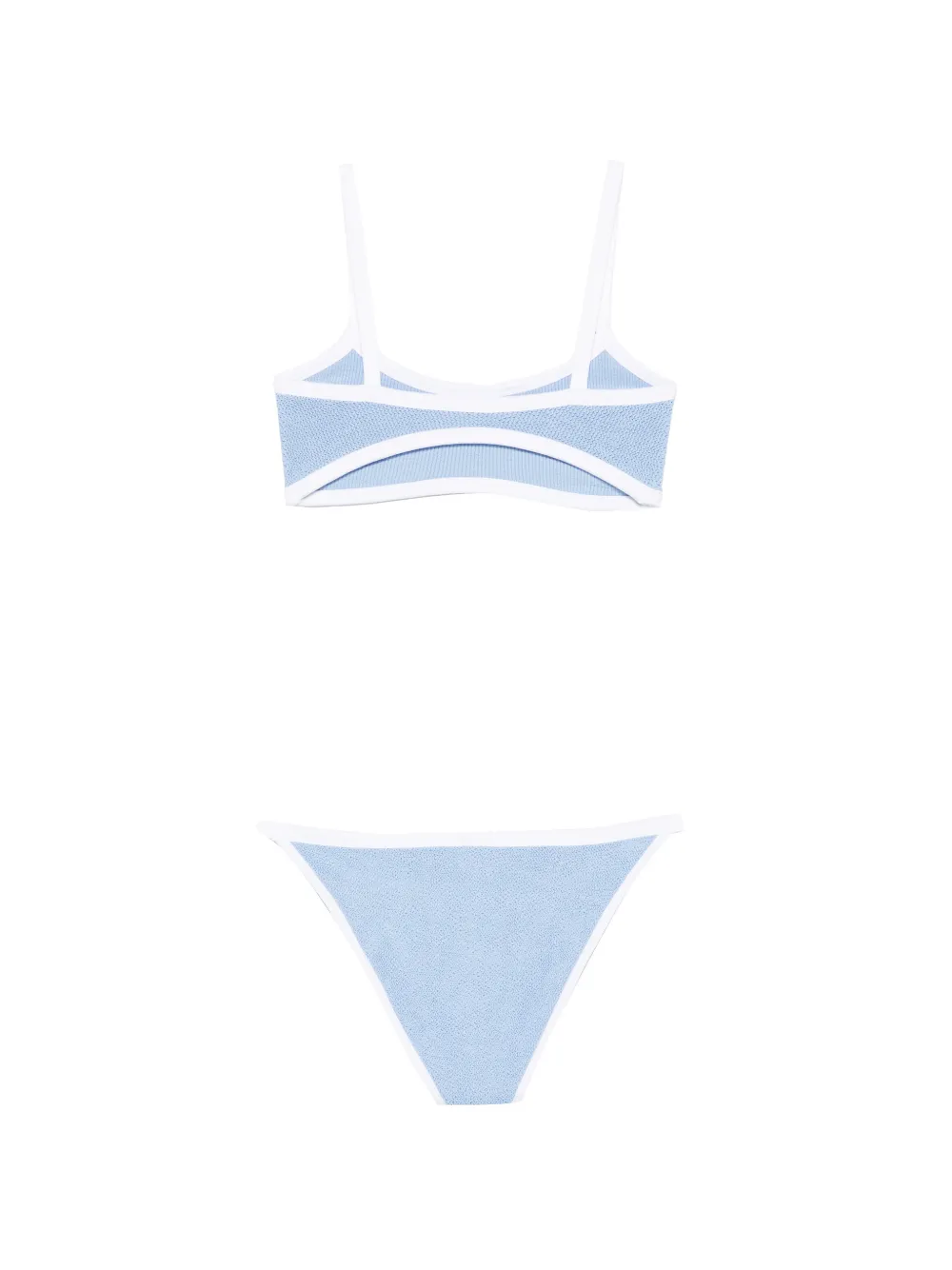  Hunza G Tyler Textured Bikini - Blue 