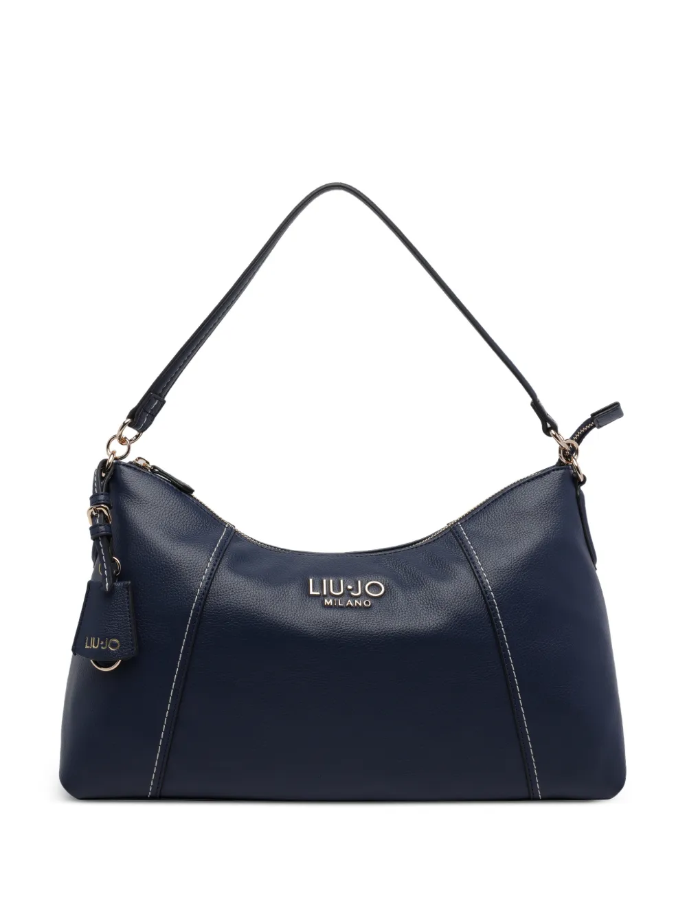 LIU JO logo-lettering shoulder bag - Blu