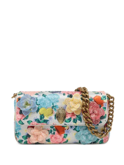 Kurt Geiger London small flower patch chain shoulder bag