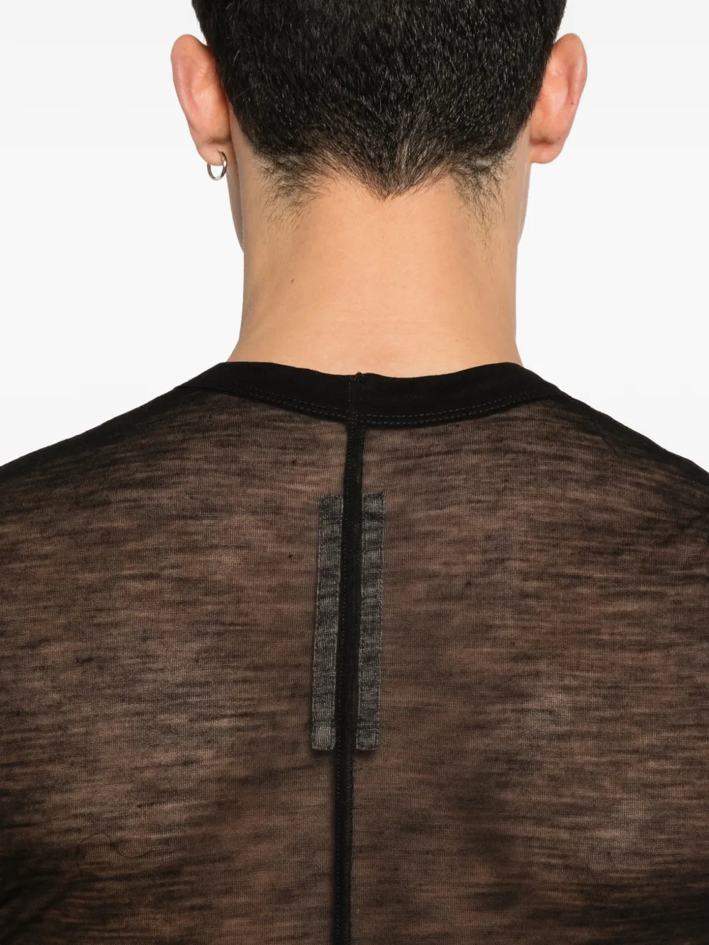 Rick Owens Tanktop met ronde hals Zwart