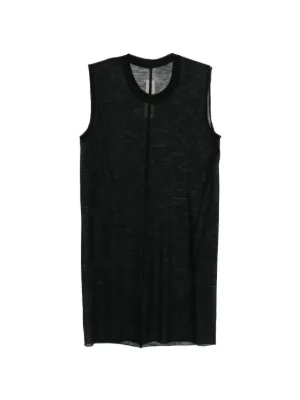 Rick Owens DRKSHDW ドロップショルダー タンクトップ | ブラック
