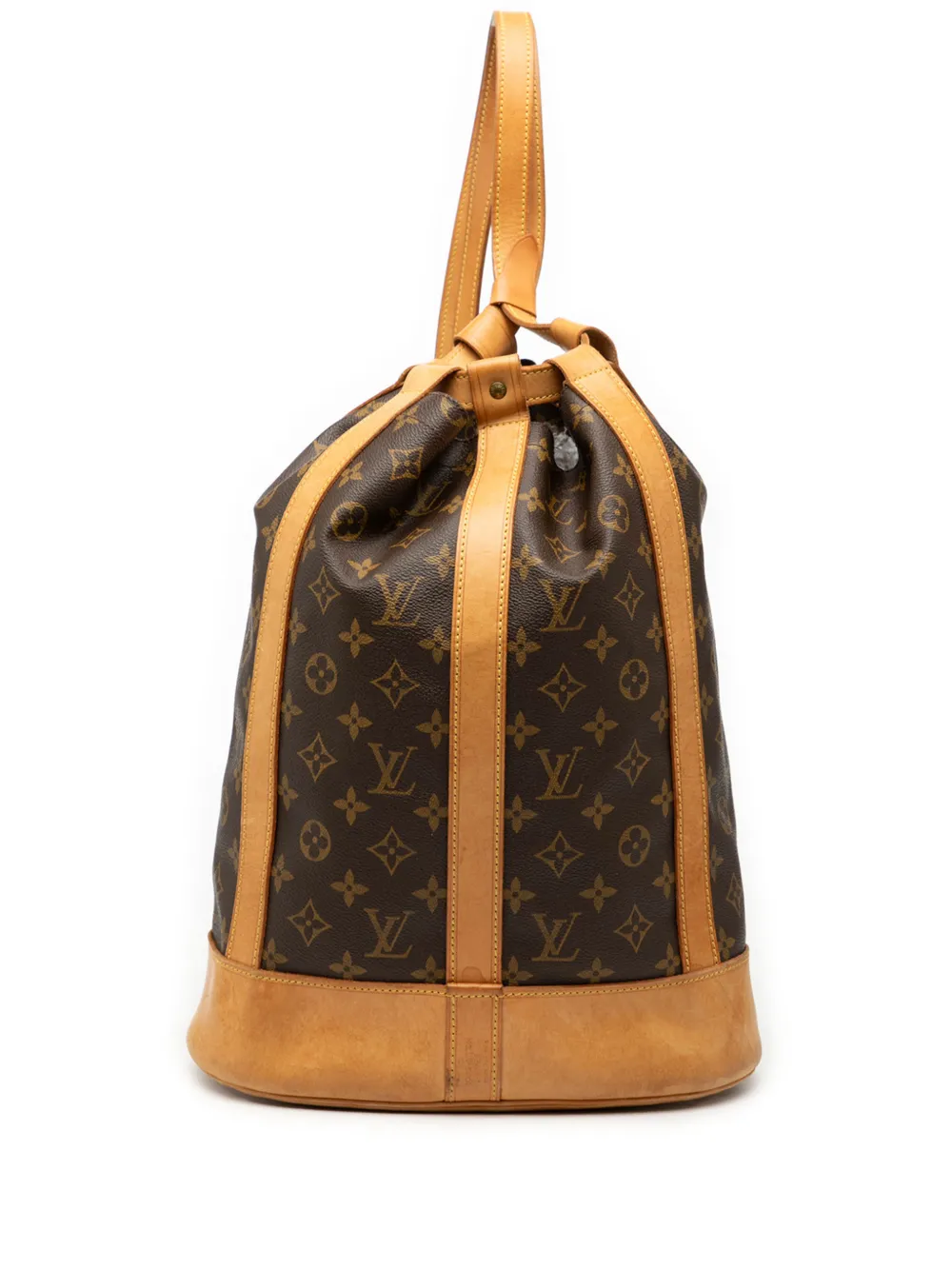 Louis Vuitton Pre-Owned 1997 Monogram Randonnee PM bucket bag - Marrone