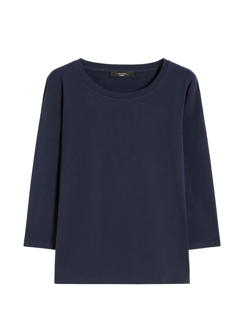Max Mara three-quarter sleeve T-shirt - Blu