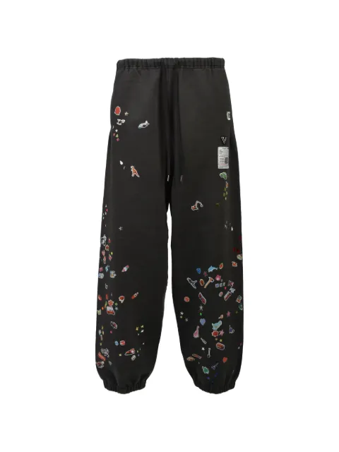 Maison MIHARA YASUHIRO Stickers track pants 