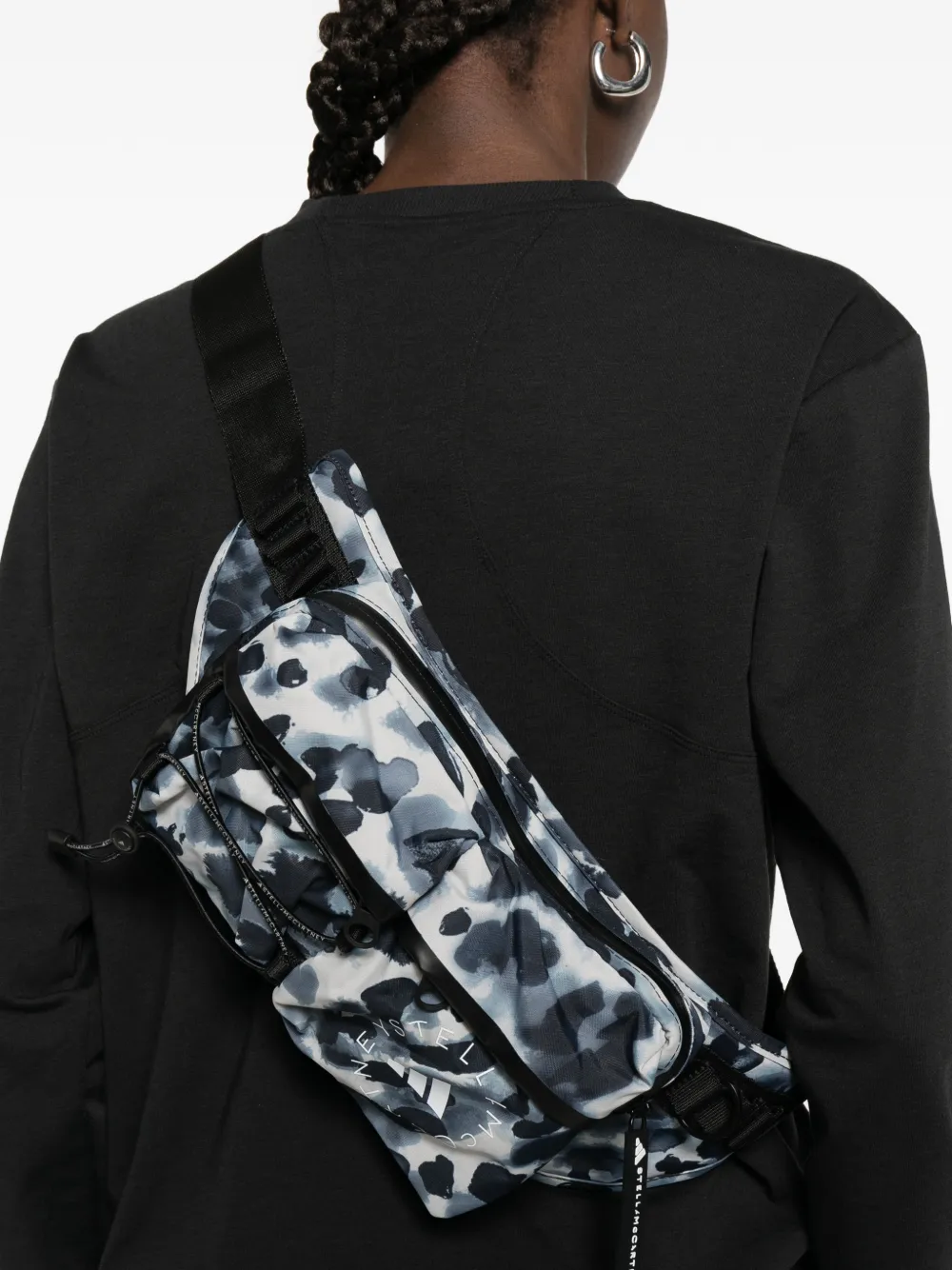 adidas by Stella McCartney Heuptas met logoprint Grijs