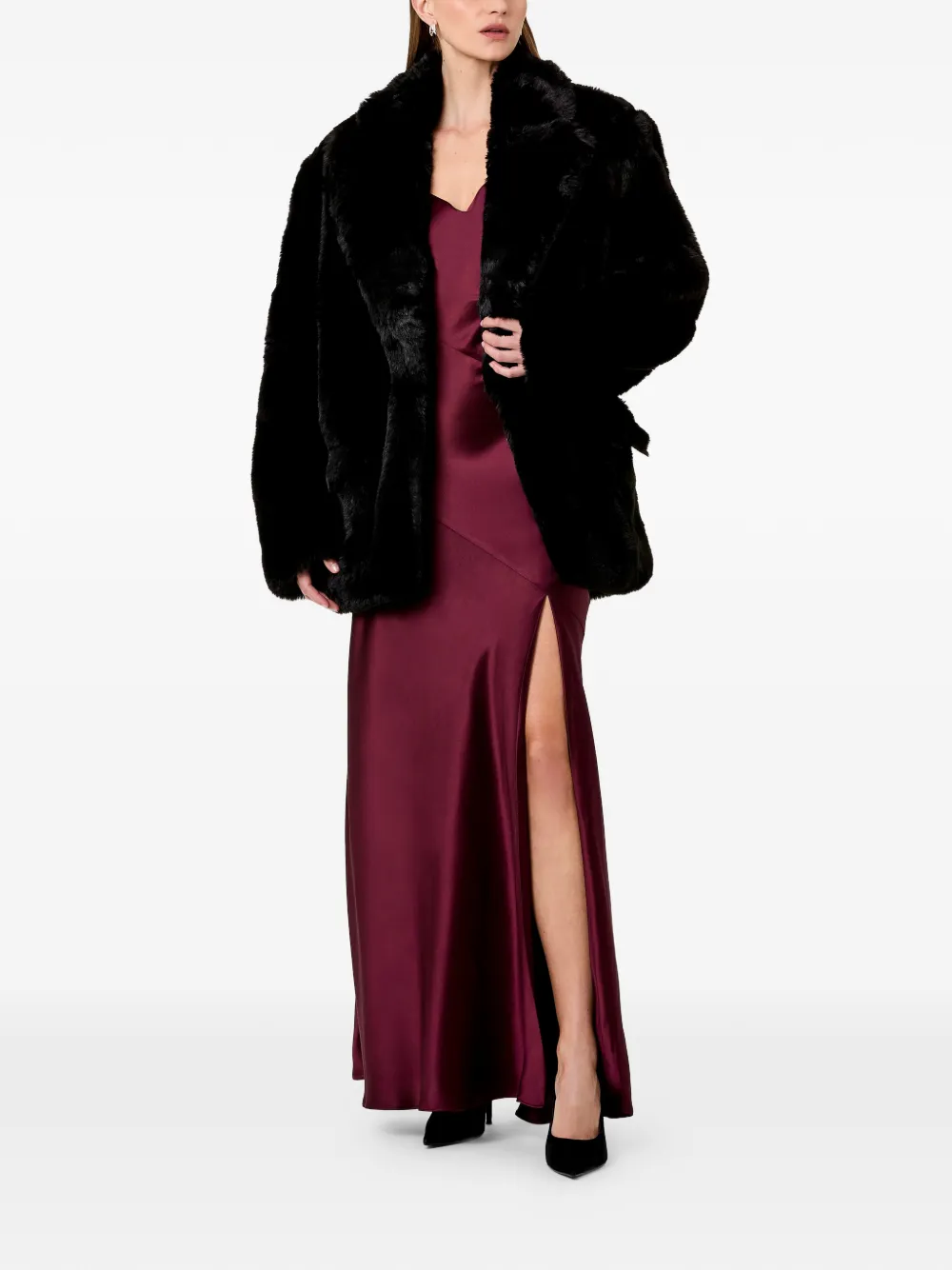  Nicholas Desiree Notched-lapel Jacket - Black 