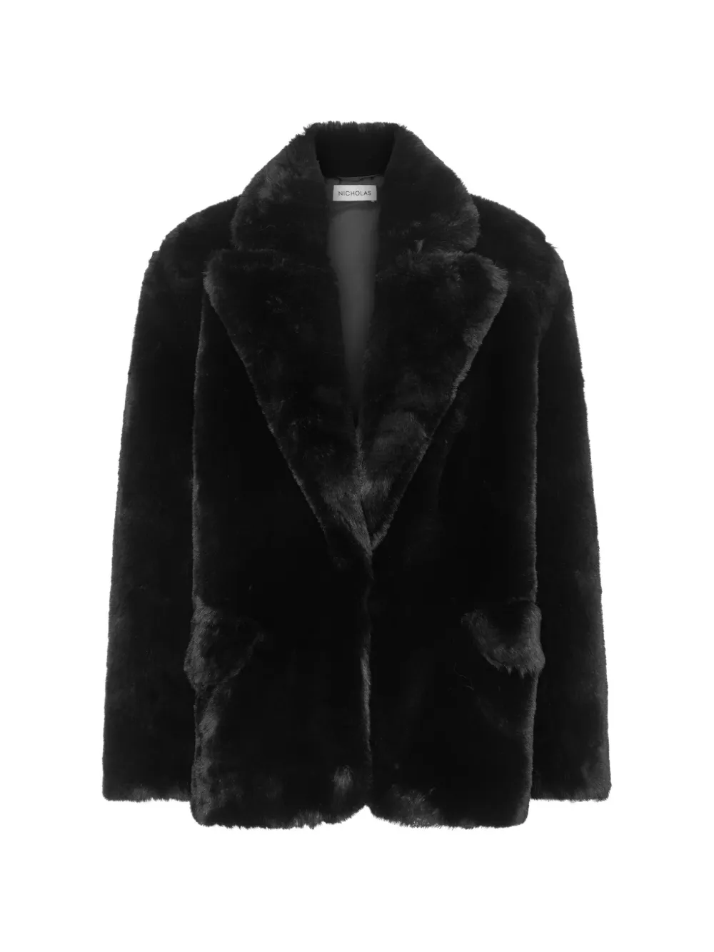 Nicholas Desiree notched-lapel jacket - Nero