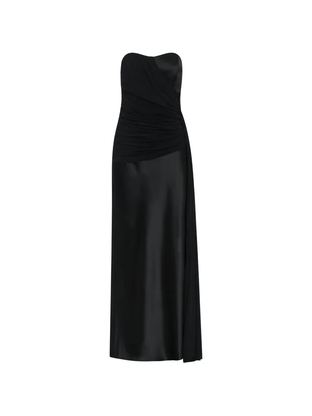 Nicholas Milena draped maxi dress - Nero