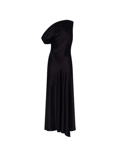 Nicholas Sabrina one-shoulder maxi dress