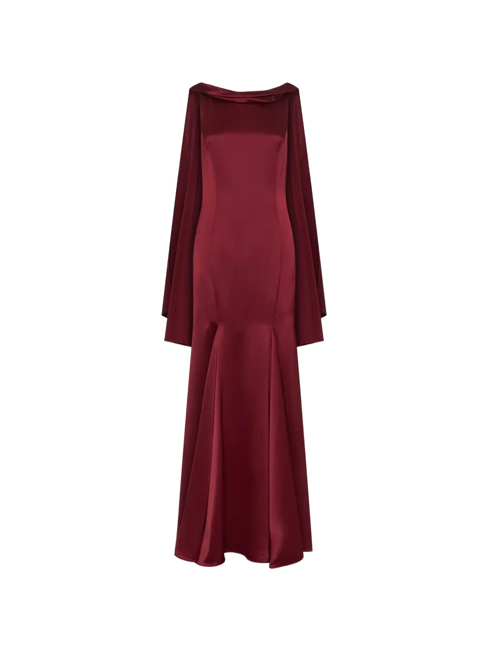 Nicholas Nicolette cowl-neck maxi dress - Rot