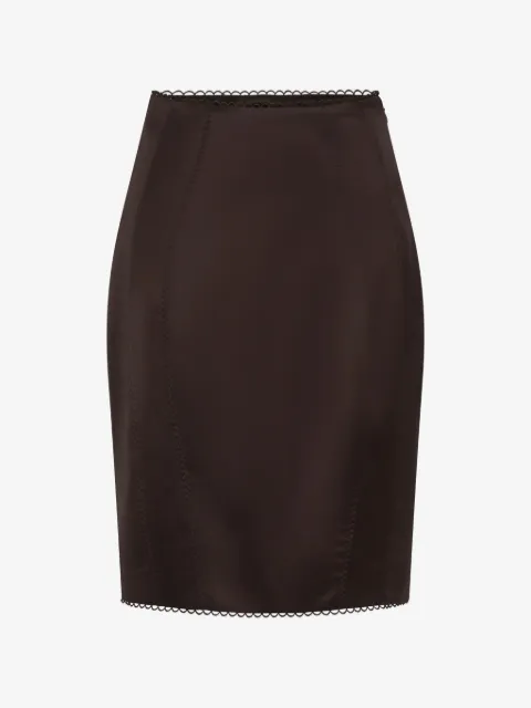 Nicholas Dayane lace-trim midi skirt