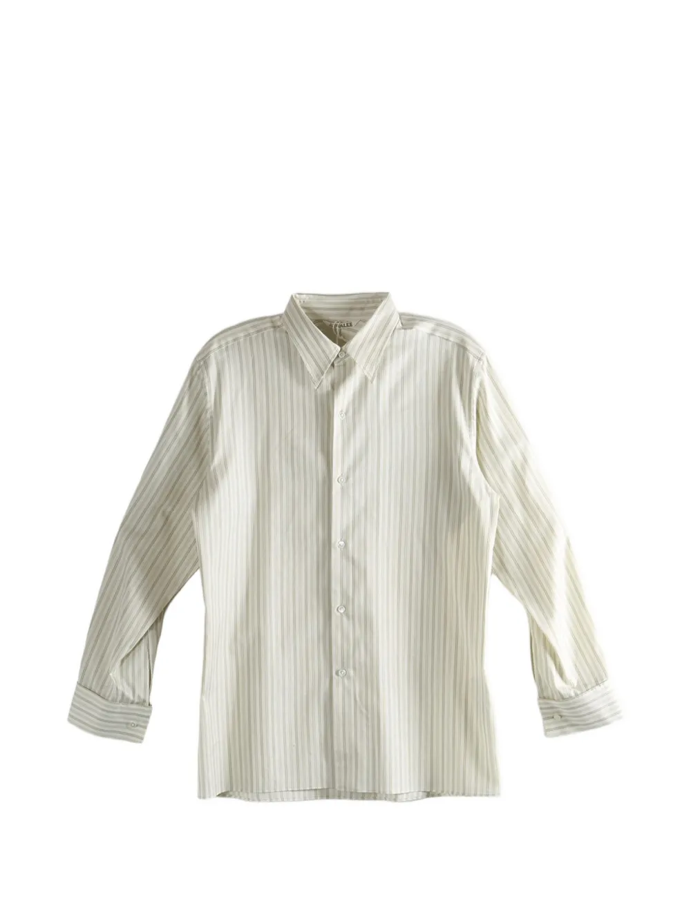 Auralee striped shirt - Nude
