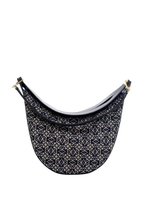 Loewe Pre-Owned 2000-2025 kleine Anagram Luna canvas tas