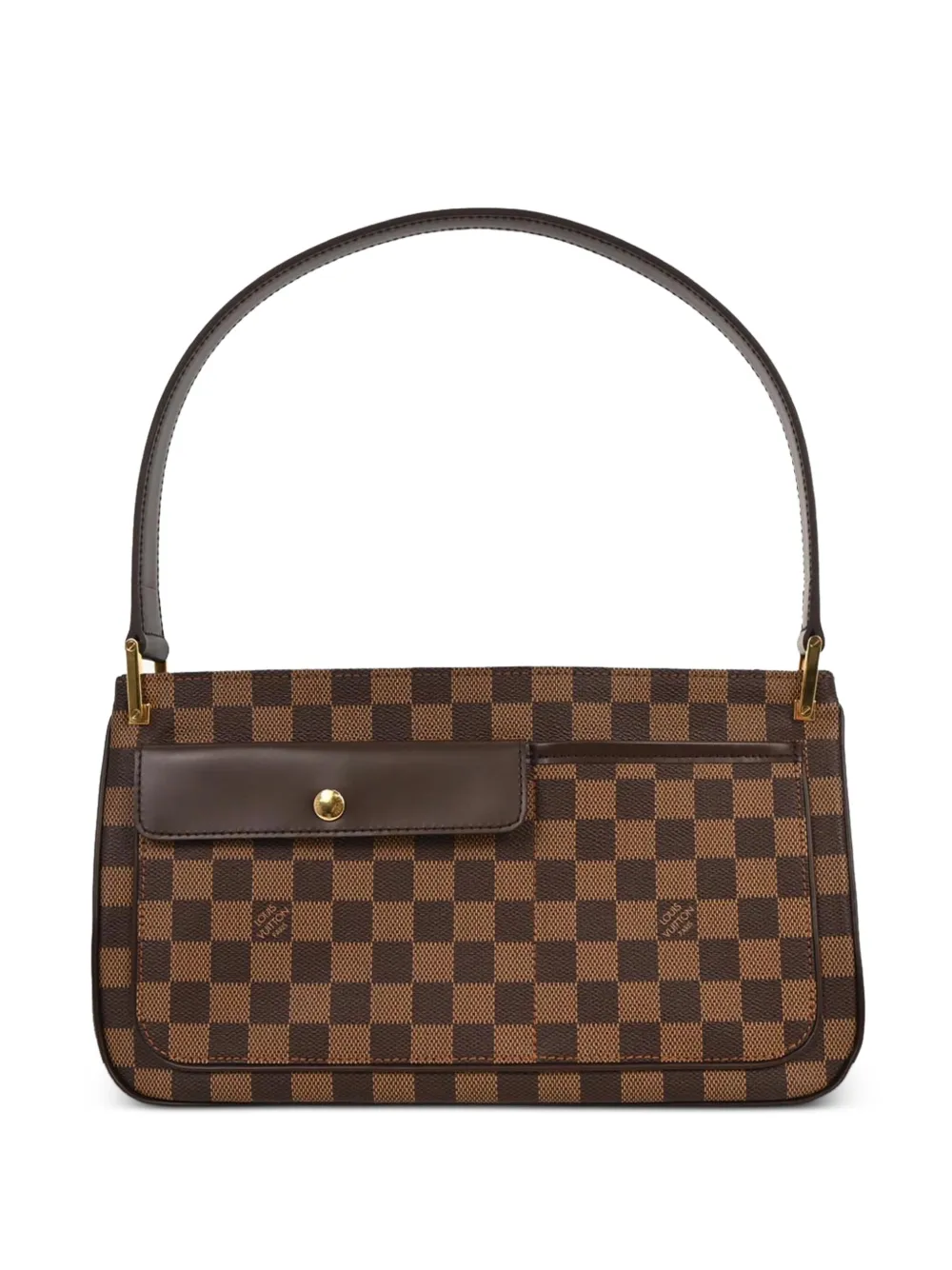 Louis Vuitton Pre-Owned Aubagne checked shoulder bag - Brown