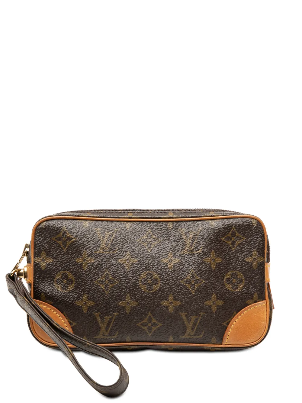 Louis Vuitton Pre-Owned Clutch Marly Dragonne PM con monogramma 1990 - Marrone