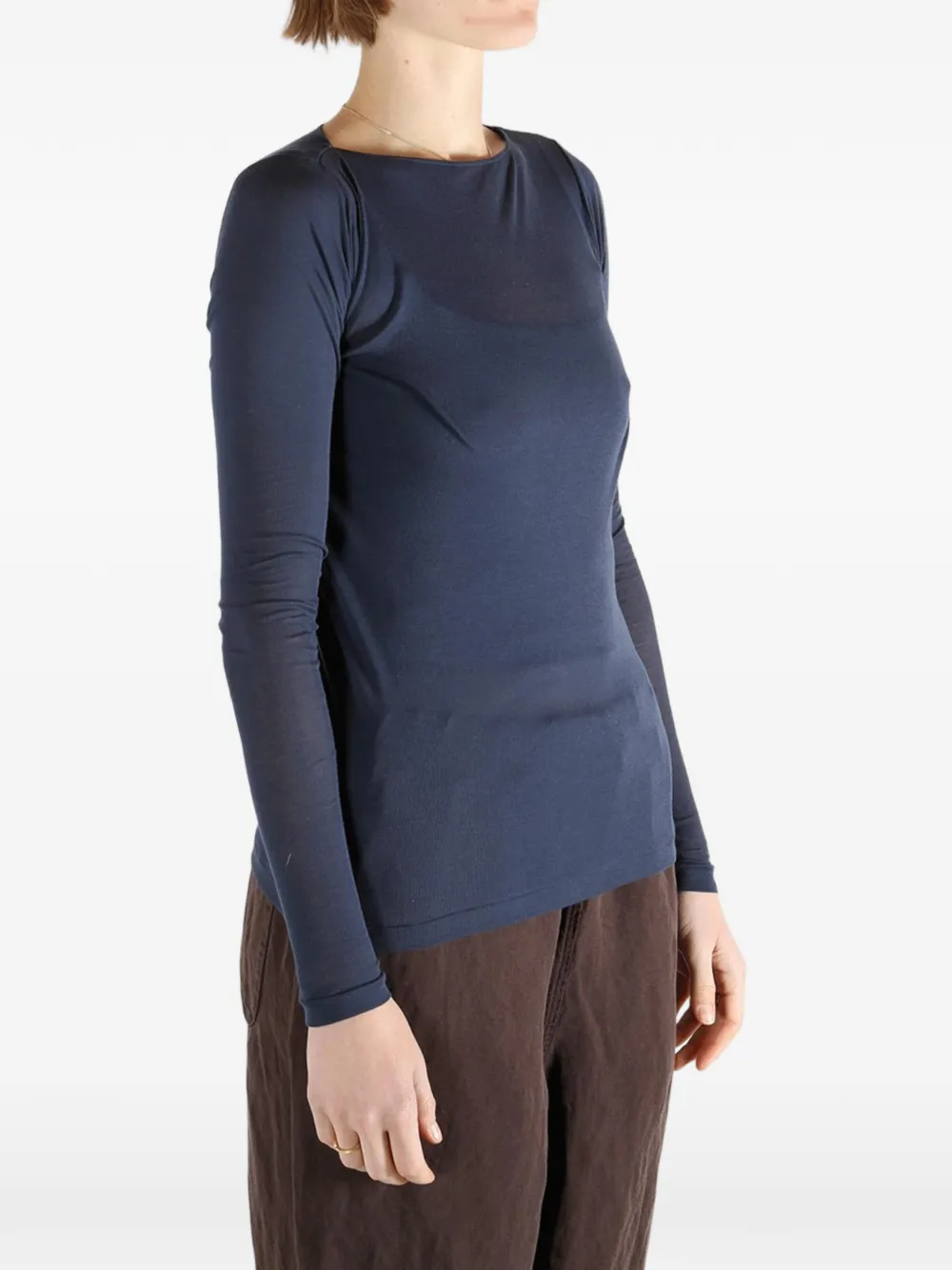  Auralee Long-sleeve T-shirt - Blue 
