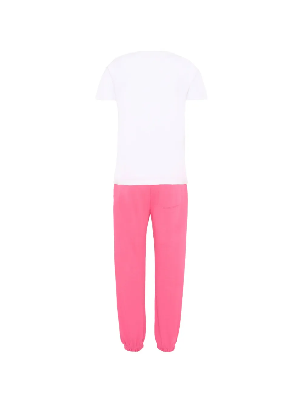New Balance Kids Trainingspak met logo Roze