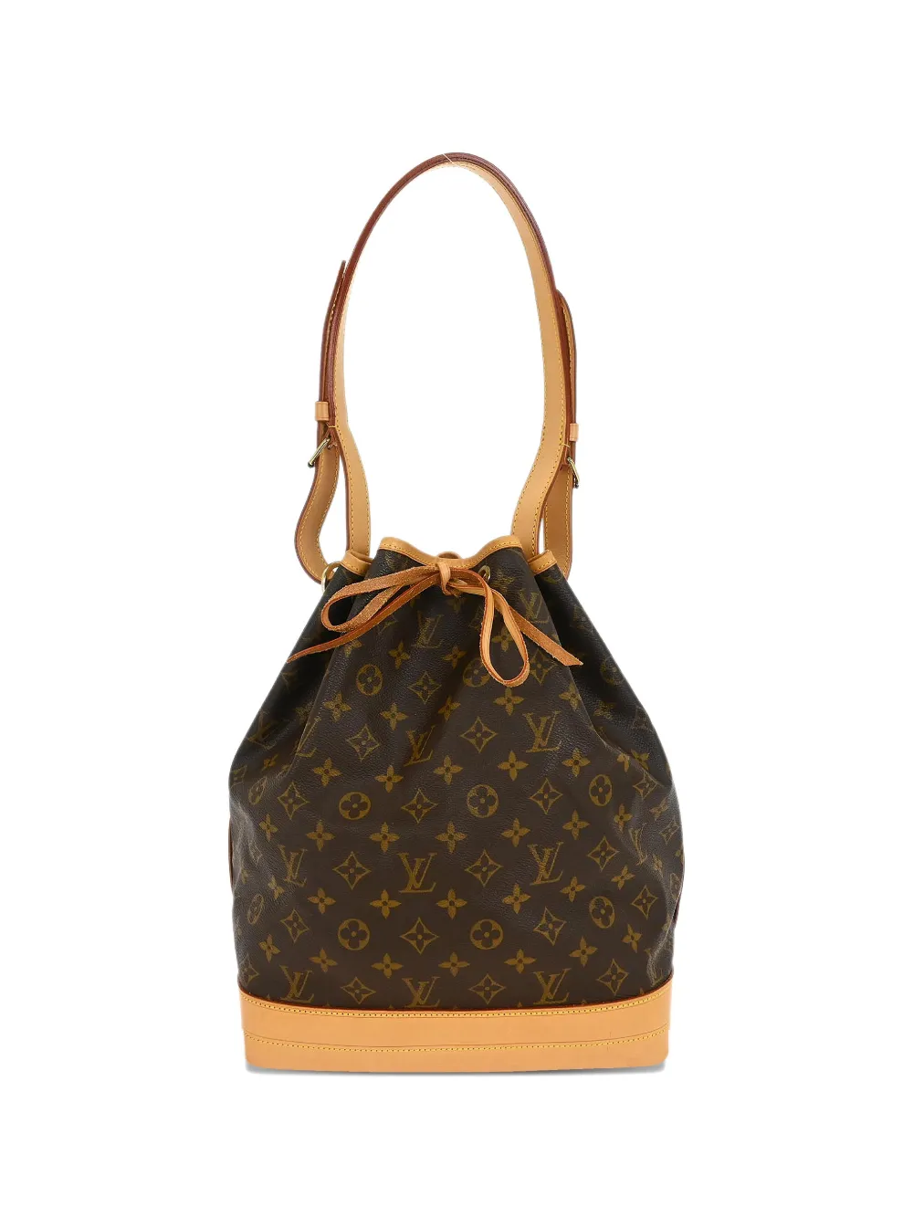 Louis Vuitton Pre-Owned 2000 Noé monogram drawstring-closure bucket bag - Marrone