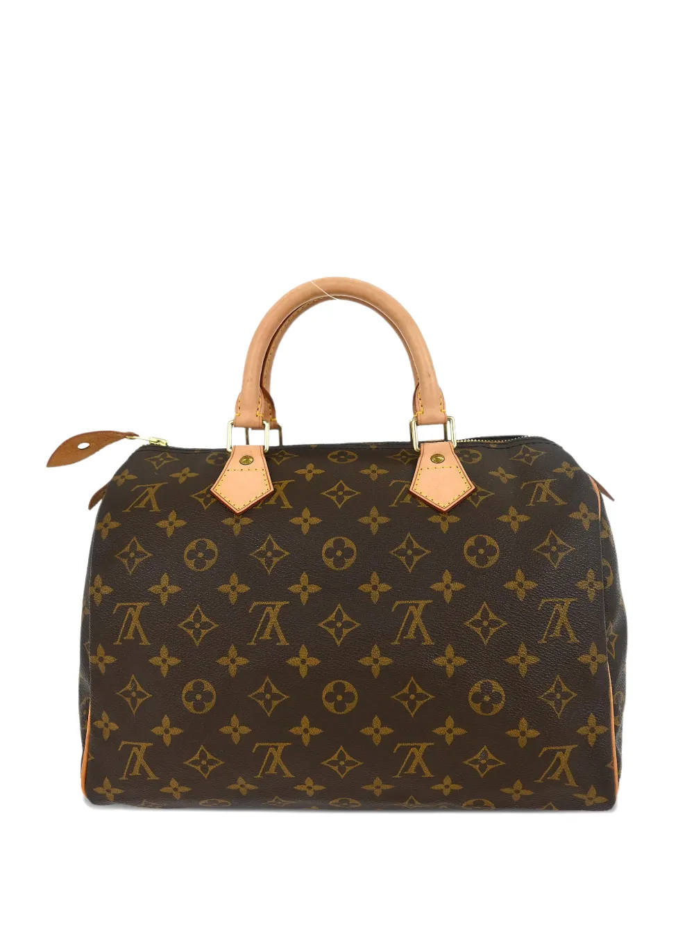 Louis Vuitton Pre-Owned 2008 Speedy 30 monogram top-handle handbag - Marrone