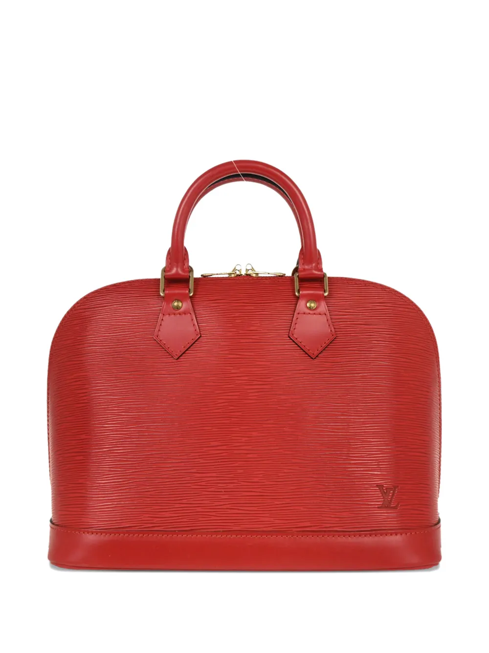 Louis Vuitton Pre-Owned 1996 Alma textured handbag - Rosso