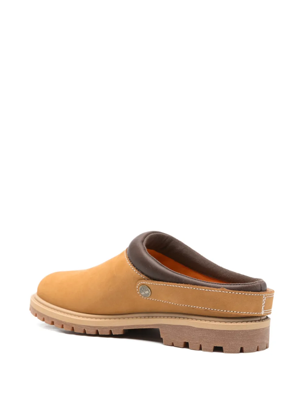 Timberland round logo mules Beige